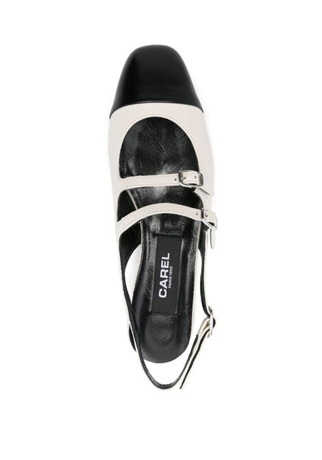 Ballerine 20mm Abricot in bianco e nero Carel paris - donna CAREL PARIS | ABRICOT24332217BGBLK